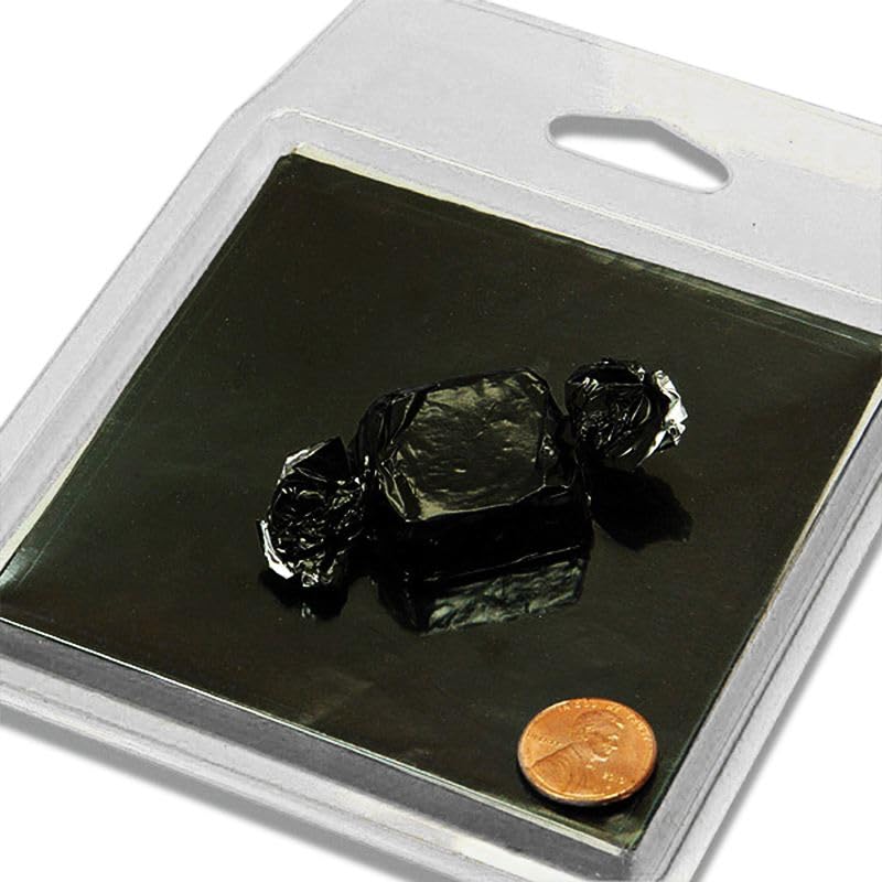 Black Candy Foil Wrappers 4" X 4"