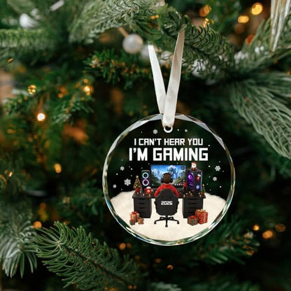 Gaming Christmas Ornament - Video Game Decor for Christmas Tree - Gamer Gifts - Game Variation
