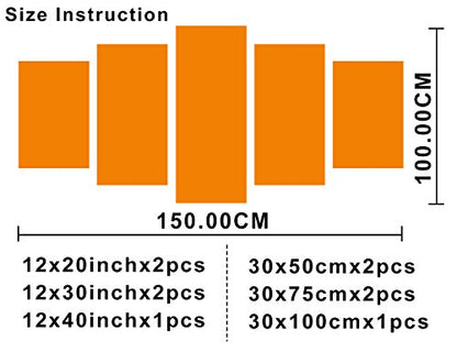 60x40 Inch Canvas Wall Art Container Ship and Crane - Ready to Hang, 5 Panels - Port Scene Artwork