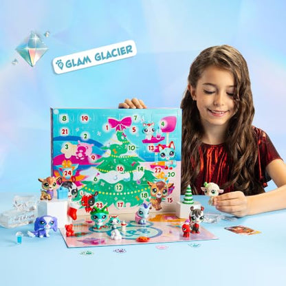 Littlest Pet Shop Holiday Advent Calendar with 8 Pets & Accessories