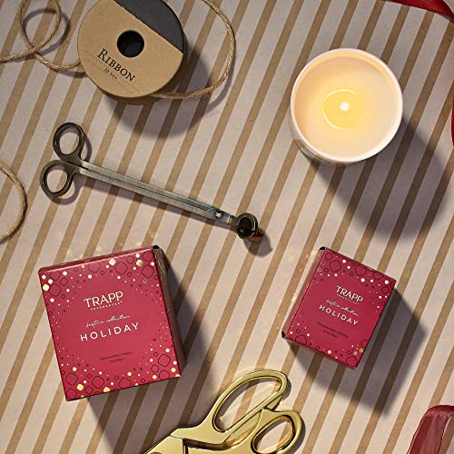 Holiday Cinnamon Gingerbread Bourbon Vanilla Candle - 7 oz Signature Fragrance