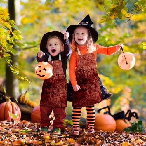 Kids Apron Costume Prop for Cosplay Party Cooking Baking - Red