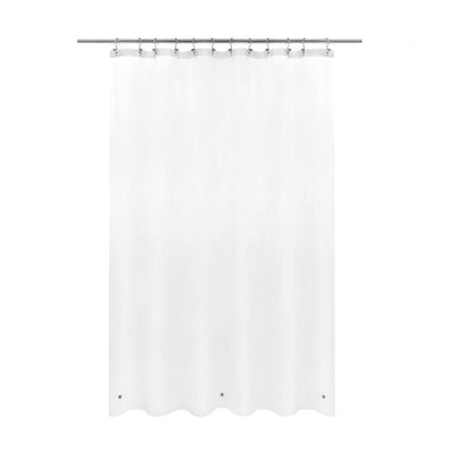 Barossa Design Frosted Shower Curtain Liner - Premium PEVA Shower Liner for Bathroom, BPA & PVC Free, No Chemical Smell, Lightweight Bath Curtain with 3 Magnets, Metal Grommets - Frost, Standard Size