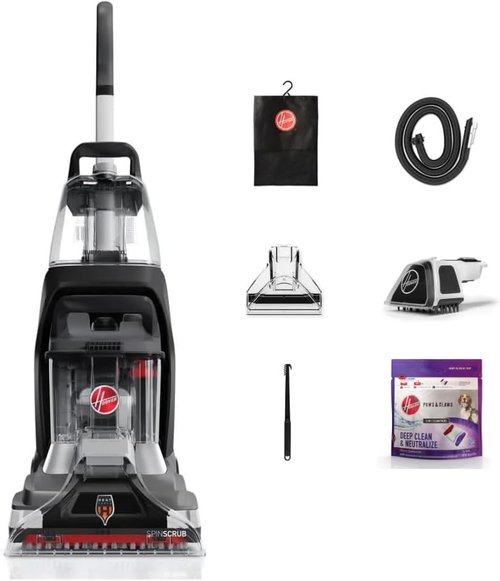 Hoover PowerScrub XL Pet Carpet Cleaner - Deep Cleaning Shampooer with Powerful Suction & Multi-Purpose Tools