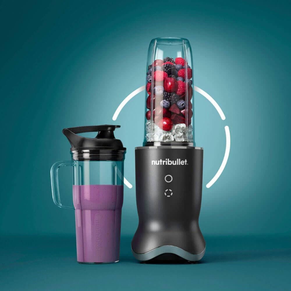 NutriBullet NB50500 Ultra Personal Blender - Compact Gray Design for Smoothies & Shakes