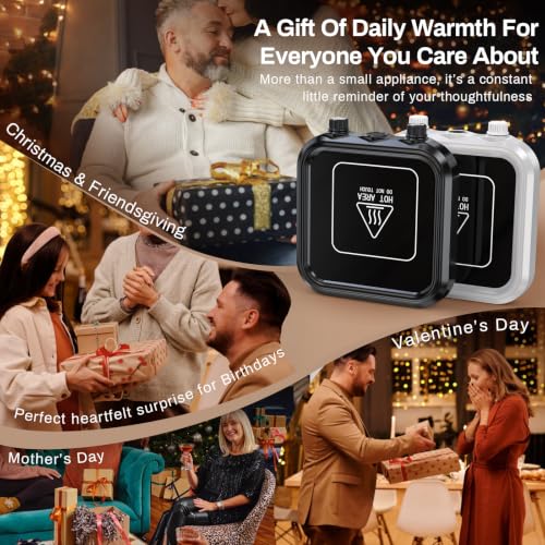 Black Candle Warmer Plate for Coffee Mug Desk Heater 36W - Sproerden