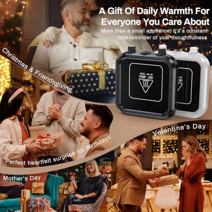 Black Candle Warmer Plate for Coffee Mug Desk Heater 36W - Sproerden