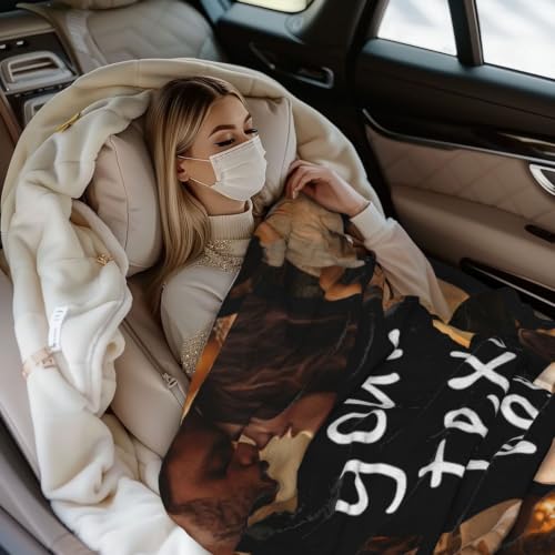 Personalized Photo Blanket Collage Throw with Custom Text - Variation 01