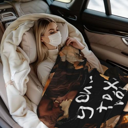 Personalized Photo Blanket Collage Throw with Custom Text - Variation 01