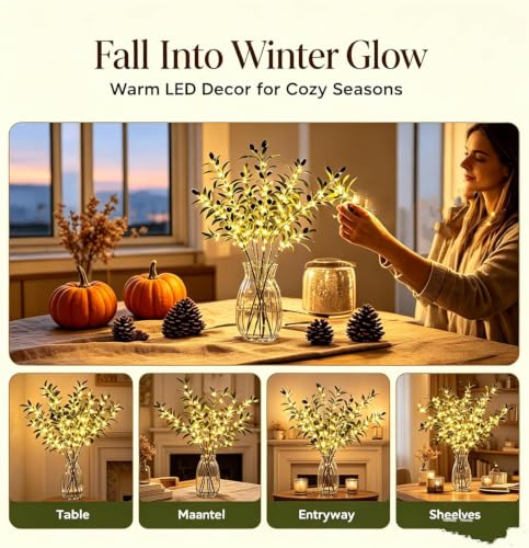 Lighted Artificial Pine Tree with Twinkling Lights - 5/10 Pines Decor