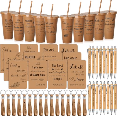 Christian Appreciation Gifts Set - 64 Pcs for Employees, Branded Pasimy