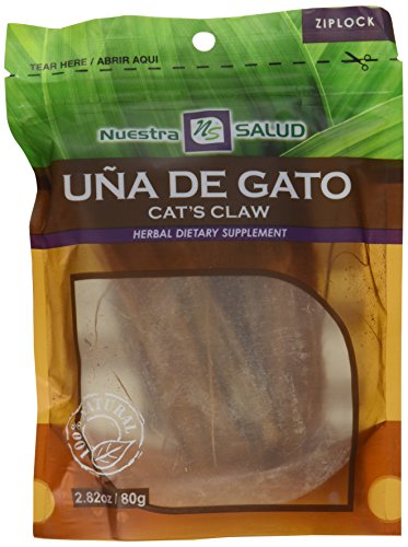 Cats Claw Bark Tea - 3 Pack Herbal Tea - Zip-Lock (80g) 2.82oz - 100% Natural UNA de Gato Corteza