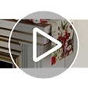 Snowman Poinsettia Christmas Table Runner 13x108 Inch Holiday Home Decor