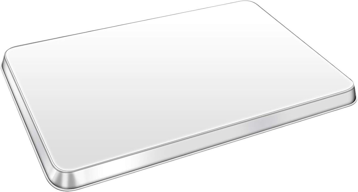 Yododo Stainless Steel Baking Sheet - Non-Toxic Cookie Tray with Superior Mirror Finish | 23½ Inch