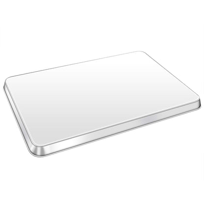 Baking Sheet, Yododo Stainless Steel Baking Pans Tray Cookie Sheet Toaster Oven Tray Pan Cookie Pan, Non Toxic & Healthy, Superior Mirror Finish & Rust Free, Easy Clean & Dishwasher Safe - 23½ inch