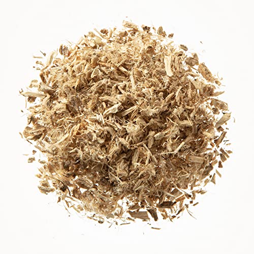 Monterey Bay Herb Co. Organic Marshmallow Root | Mix in Tea Blends | Mortification Root, Hack Root, Sweet Weed | Cut & Sifted 1 LB