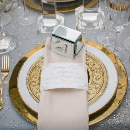 Purple Gold Sequin Table Runner 33 Feet Wedding Party Christmas Decor