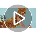 Rustic Christmas Wreath with Dried Orange Slices and Cedar - 13 Inch