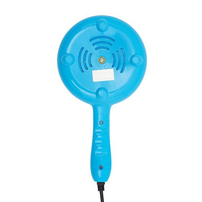 5.9 inch Stainless Steel Stir-fry Wok, 110V Electric Cooking Frying Pan, Non Stick Mini Honeycomb Skillet with Stay Cool Handle- Suitable for Home (Blue)