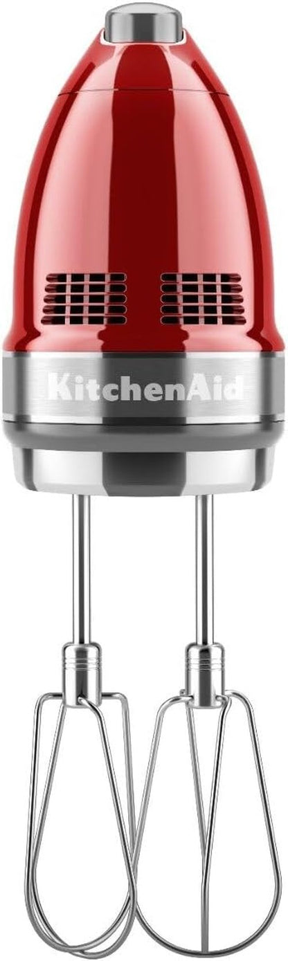 KitchenAid 9-Speed Hand Mixer - Powerful Performance for Effortless Baking | Sleek Design