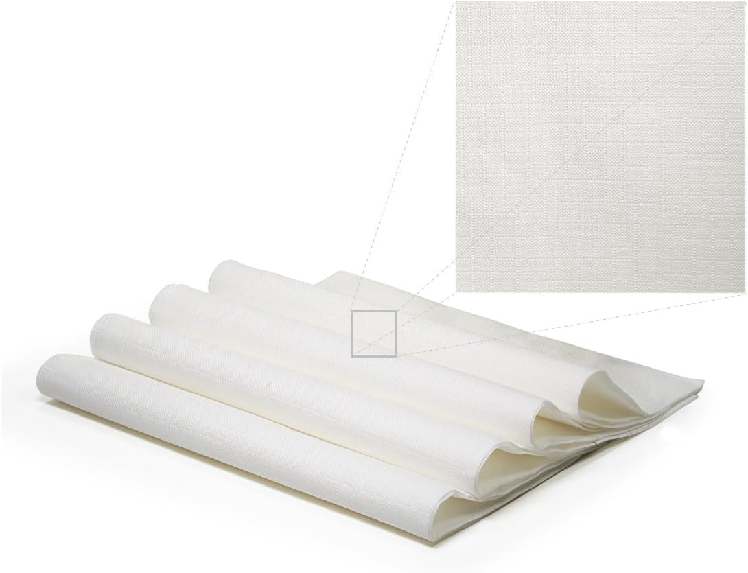 OCCASIONS Premium 3-Ply Wedding Party Dinner Napkins - 240 Piece Pack | Square Fold Design