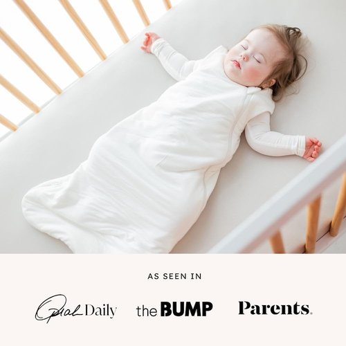 KYTE BABY Unisex Sleep Bag for Babies and Toddlers, 0.5 Tog, 97% Rayon made from Bamboo, 3% Spandex (Medium, Storm)