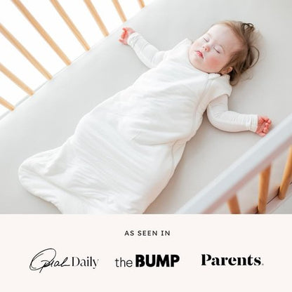 KYTE BABY Unisex Sleep Bag for Babies and Toddlers, 0.5 Tog, 97% Rayon made from Bamboo, 3% Spandex (Medium, Storm)