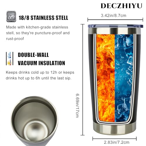 Pug Insulated Tumbler - Christmas & Birthday Gift for Dog Lovers, 20oz with Lid - Pug Variation