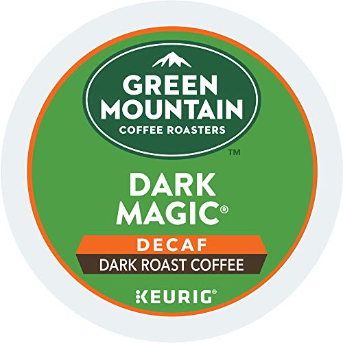 Green Mountain Coffee Dark Magic Decaf Keurig K-Cups Coffee, 12 Count