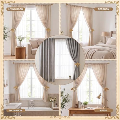 Gold Bird Curtain Holdbacks Brass 1 Pair Elegant Window Decor - Variation of THIS listing