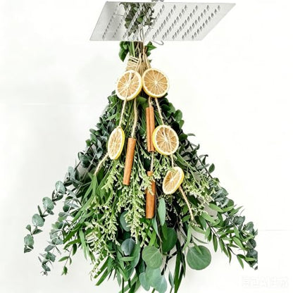 Preserved Eucalyptus & Statice Flower Bundle for Home Decor & Aromatherapy