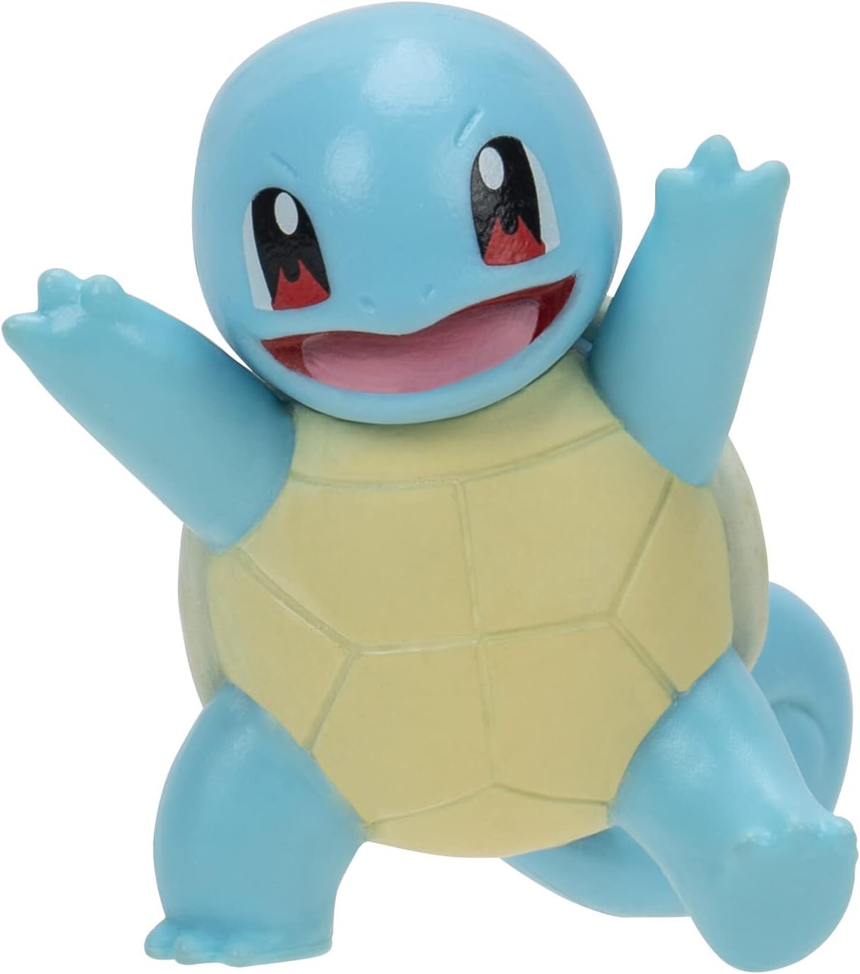 Pokémon Battle Figure 6-Pack | 2-Inch Pikachu, Squirtle, Charmander, Bulbasaur, Mimikyu & Toxel - Authentic Details