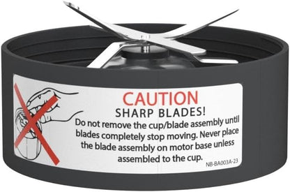 NutriBullet Replacement Extractor Blade - Fits 600W/900W Pro Series Blender with Silicone Gasket Seal