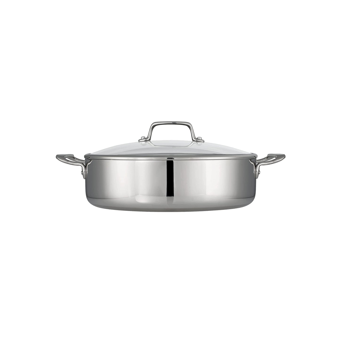 Tramontina Stainless Steel Tri-Ply Clad 8-Piece Cookware Set