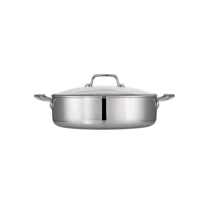 Tramontina Stainless Steel Tri-Ply Clad 8-Piece Cookware Set