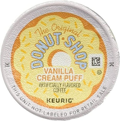 Keurig Green Mountain Donut Shop Coffee - Medium Roast Vanilla Puff Pods | 12 Count
