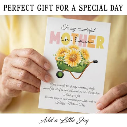 Mother's Day Card for Mother in Law - Happy Mother in Law Card - Color 11