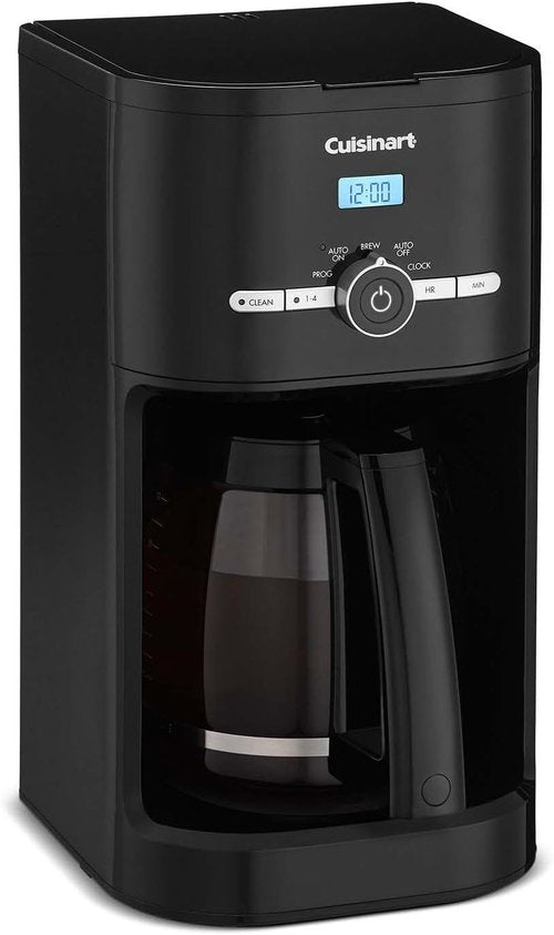 Cuisinart Classic 12-Cup Coffeemaker - Programmable, Sleek Black Design | DCC-1120BKNAS
