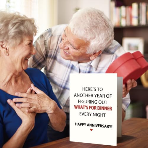 Funny Anniversary Card for Men & Women - Husband Wife Couple ZY-439
