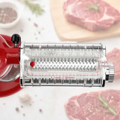 Meat Tenderizer Attachment for KitchenAid Stand Mixers - Stainless Steel