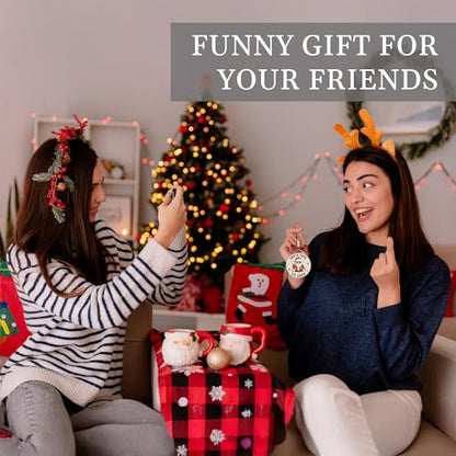 Festive 67 Meme Christmas Ornament - Humorous Viral Humor Holiday Decor - 10 Pack