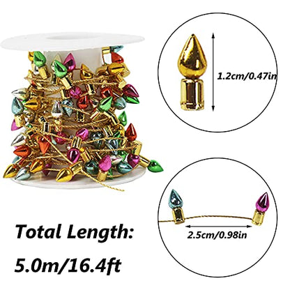 Mini Light String 5m Plastic Fairy Lights for Christmas Decoration - Variation of THIS listing