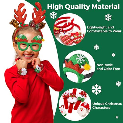 24PCS Christmas Accessories Set for Kids Adults - Party Supplies, Variation of THIS listing