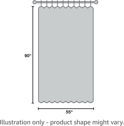 NICETOWN Blackout Curtains - Noise Reducing & Draft Blocking | 90-Inch Length, 2 Panels, Gold Brown