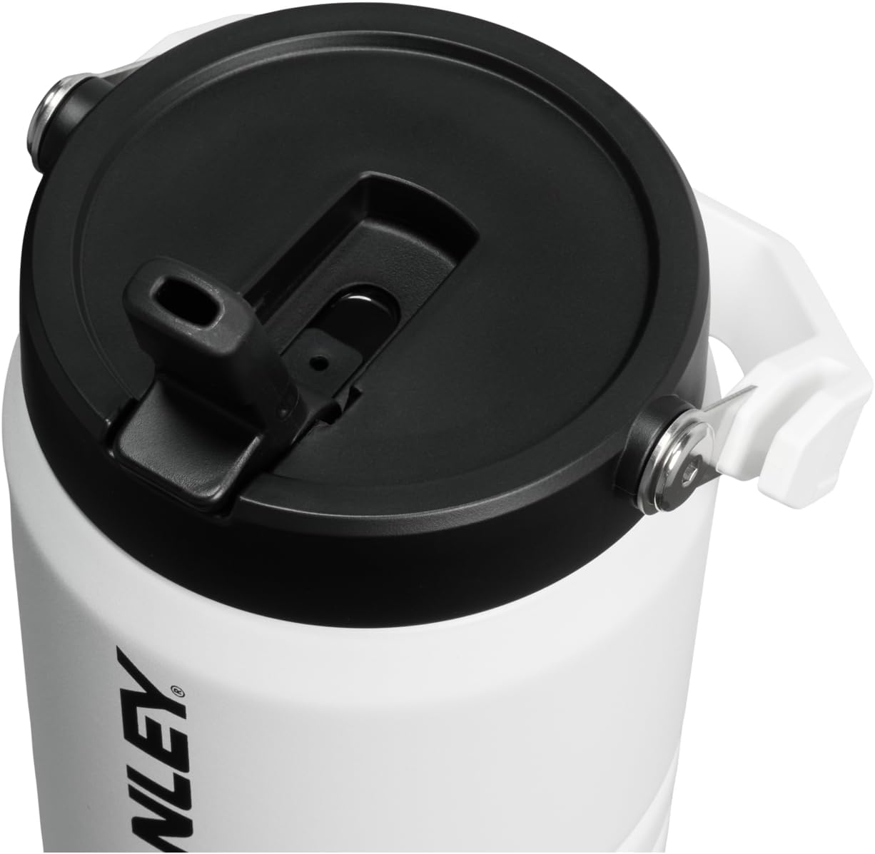 Stanley IceFlow 2.0 Flip Straw Jug - 40 oz Insulated Stainless Steel | Leakproof Travel & Sports | BPA-Free | Chalk