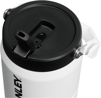 Stanley IceFlow 2.0 Flip Straw Jug - 40 oz Insulated Stainless Steel | Leakproof Travel & Sports | BPA-Free | Chalk