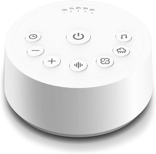 Color Noise Sleep Sound Machine - 25 Soothing Sounds, 32 Volume Levels & 5 Timers for Home