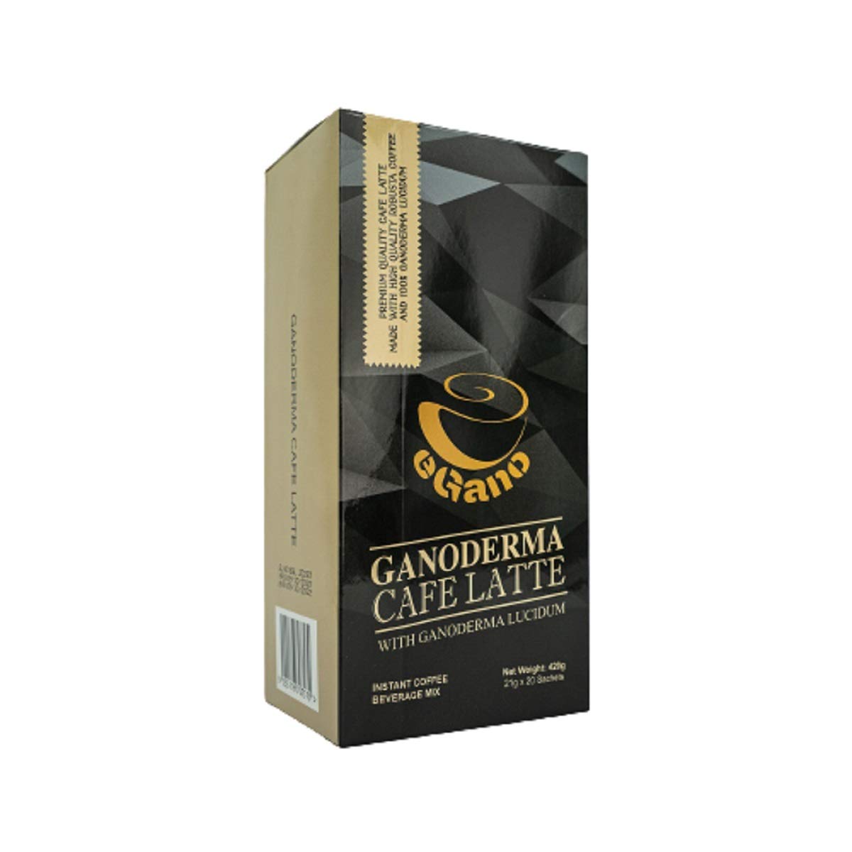 eGano Premium Quality Ganoderma Cafe Latte (21g x 20 Sachets)