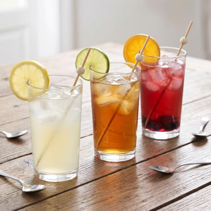 1500 Pack Wooden Cocktail Picks with Ball Top - 4.7 Inch Food Skewers for Drinks & Appetizers