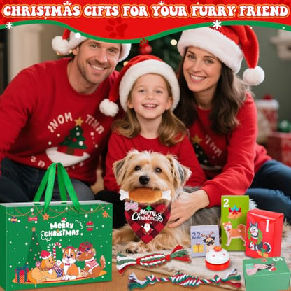 Dog Toys Advent Calendar 2026 - Interactive Holiday Gift for Dogs